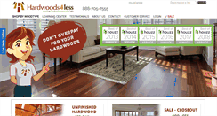 Desktop Screenshot of hardwoods4less.com