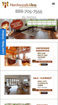 Mobile Screenshot of hardwoods4less.com